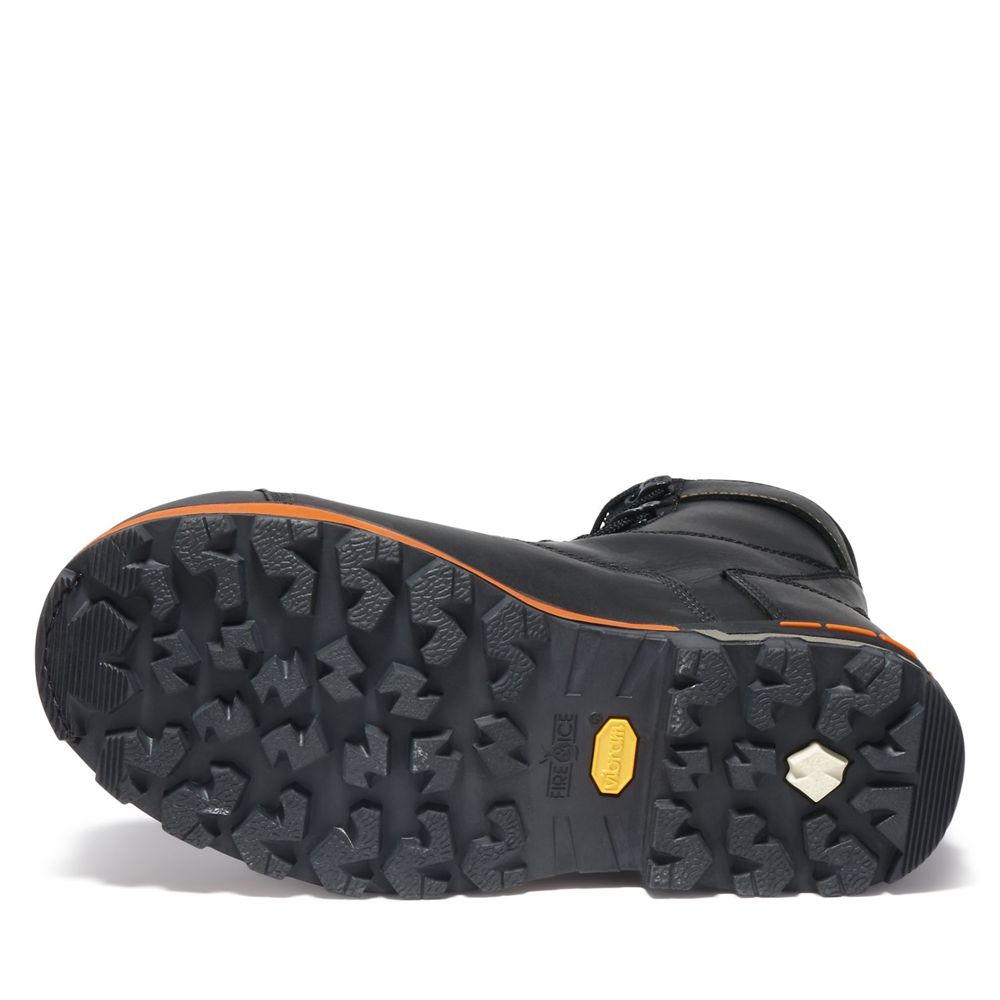 Botas de Trabajo Timberland Hombre Pro® Boondock 8\" Comp Toe Negras - Chile XBM-831960